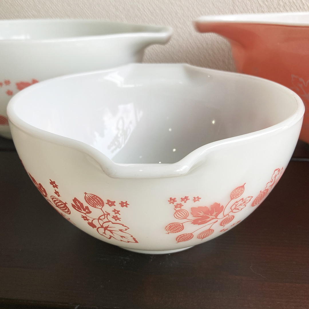 シンデレラミキシングボウル グースベリー ピンク Sサイズ 1950～1960