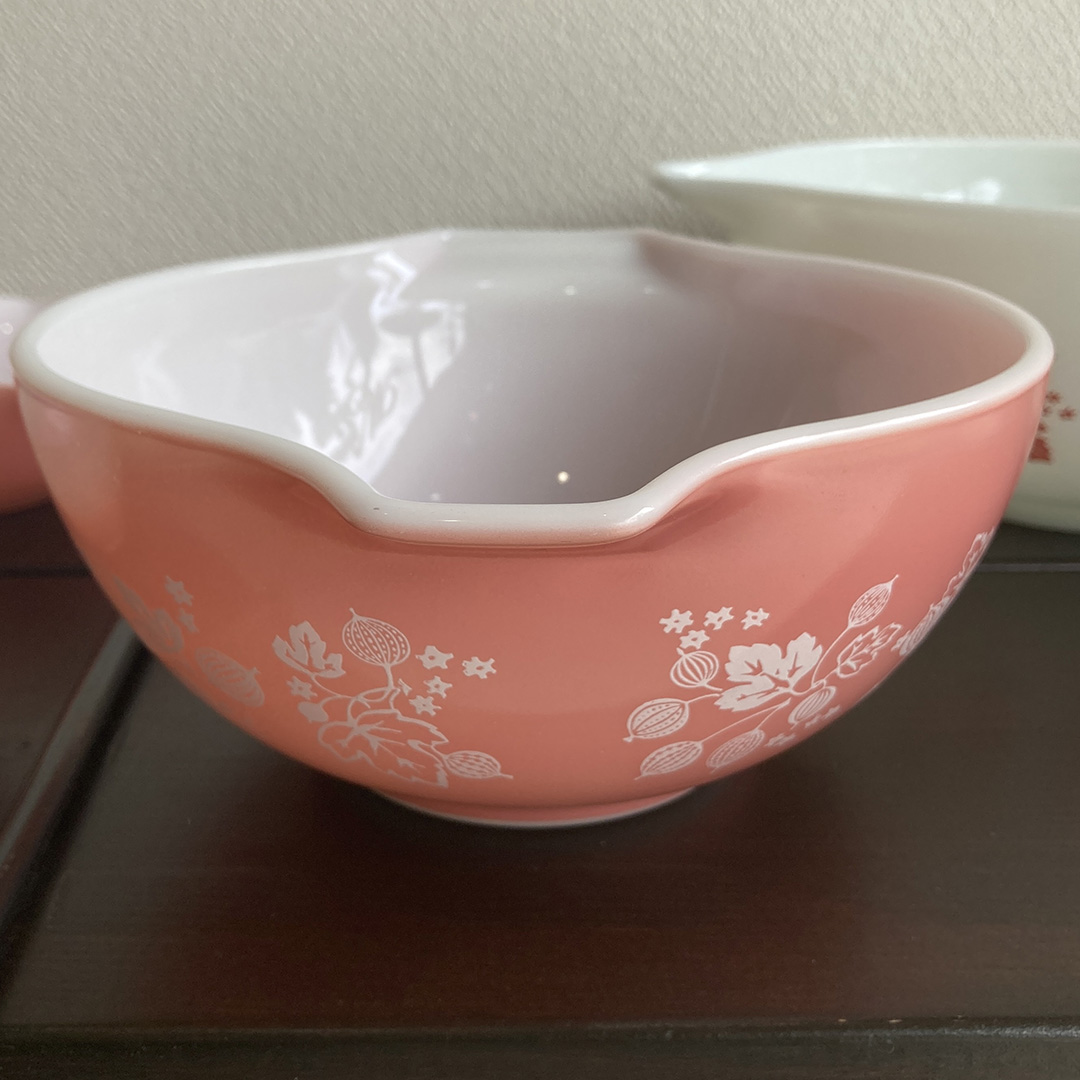 シンデレラミキシングボウル グースベリー ピンク Mサイズ 1950～1960