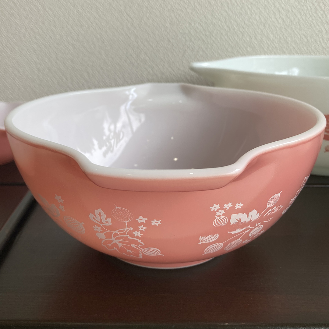 シンデレラミキシングボウル グースベリー ピンク Mサイズ 1950～1960