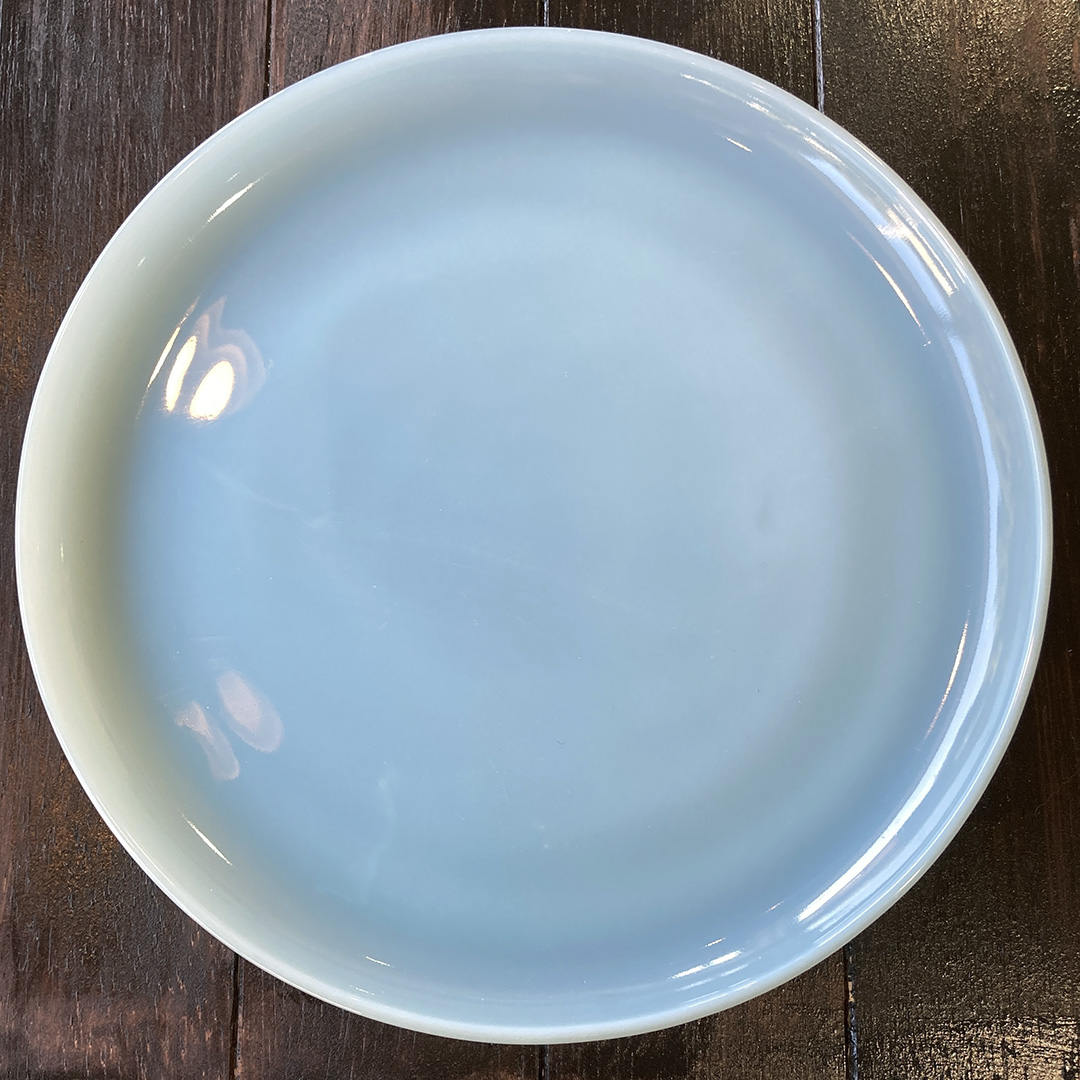 ディナープレート ターコイズブルー 9インチ 1956年～1958年製造 Fire