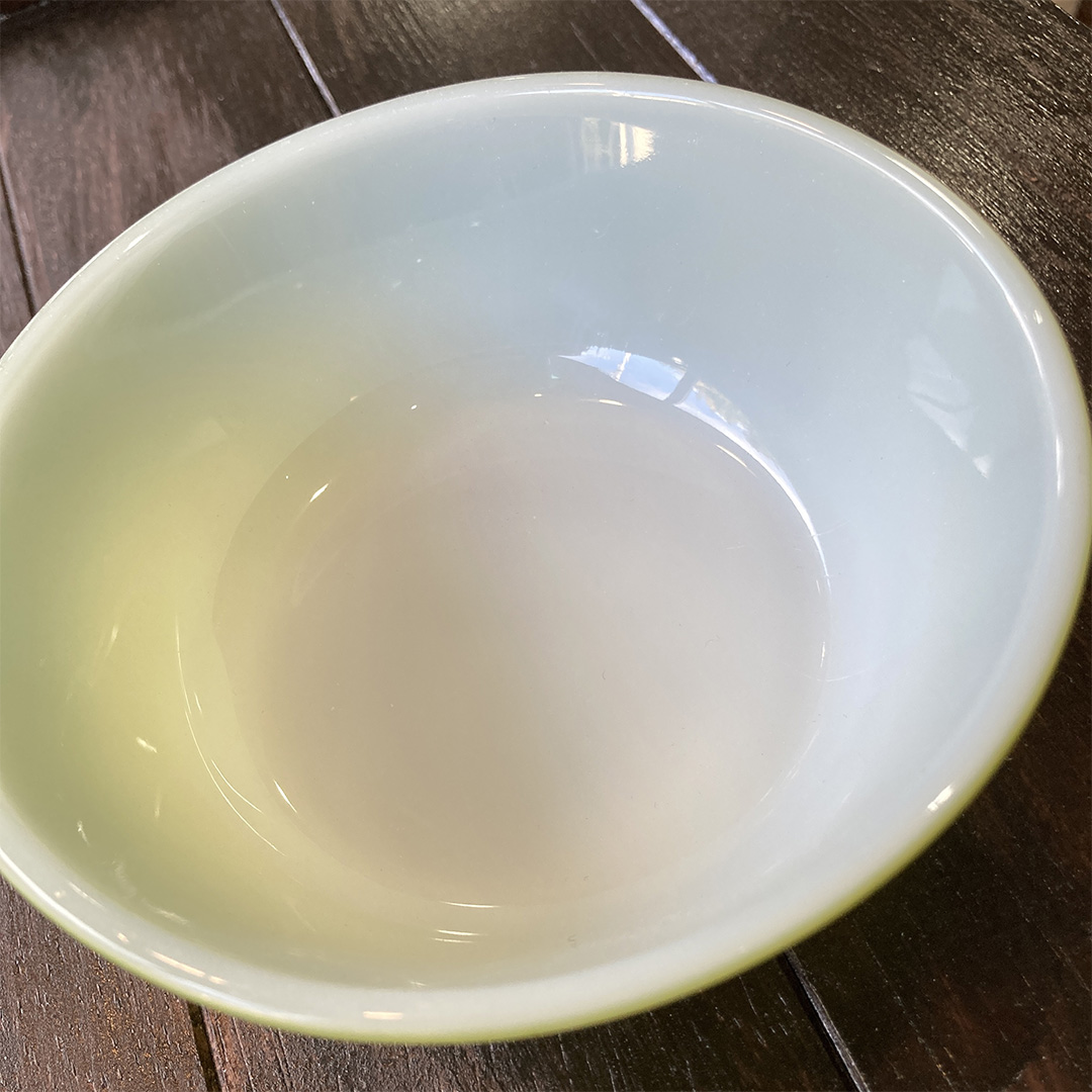シリアルボウル黄緑 1960年代～1976年製造 Fire-kingファイヤーキング