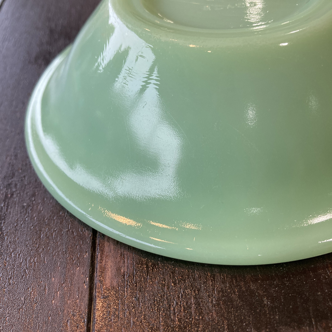 シリアルボウル ジェダイ（初期GLASSブロック刻印）1940年代製造 Fire