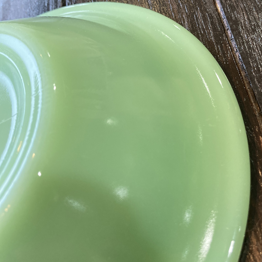 シリアルボウル ジェダイ（初期GLASSブロック刻印）1940年代製造 Fire