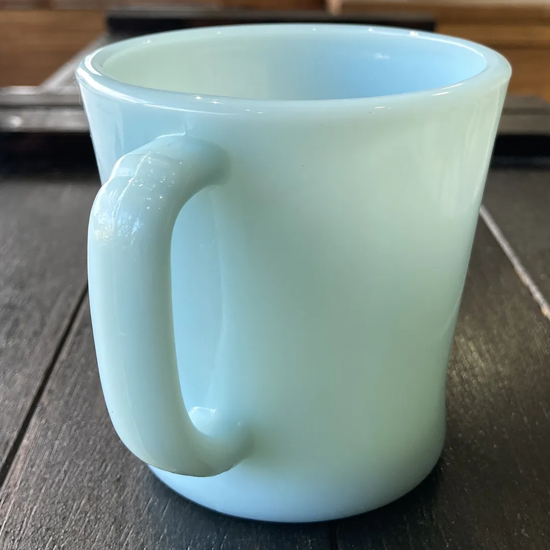 Dハンドルマグ | ターコイズブルー | Fire-king - マメチコ Fashion