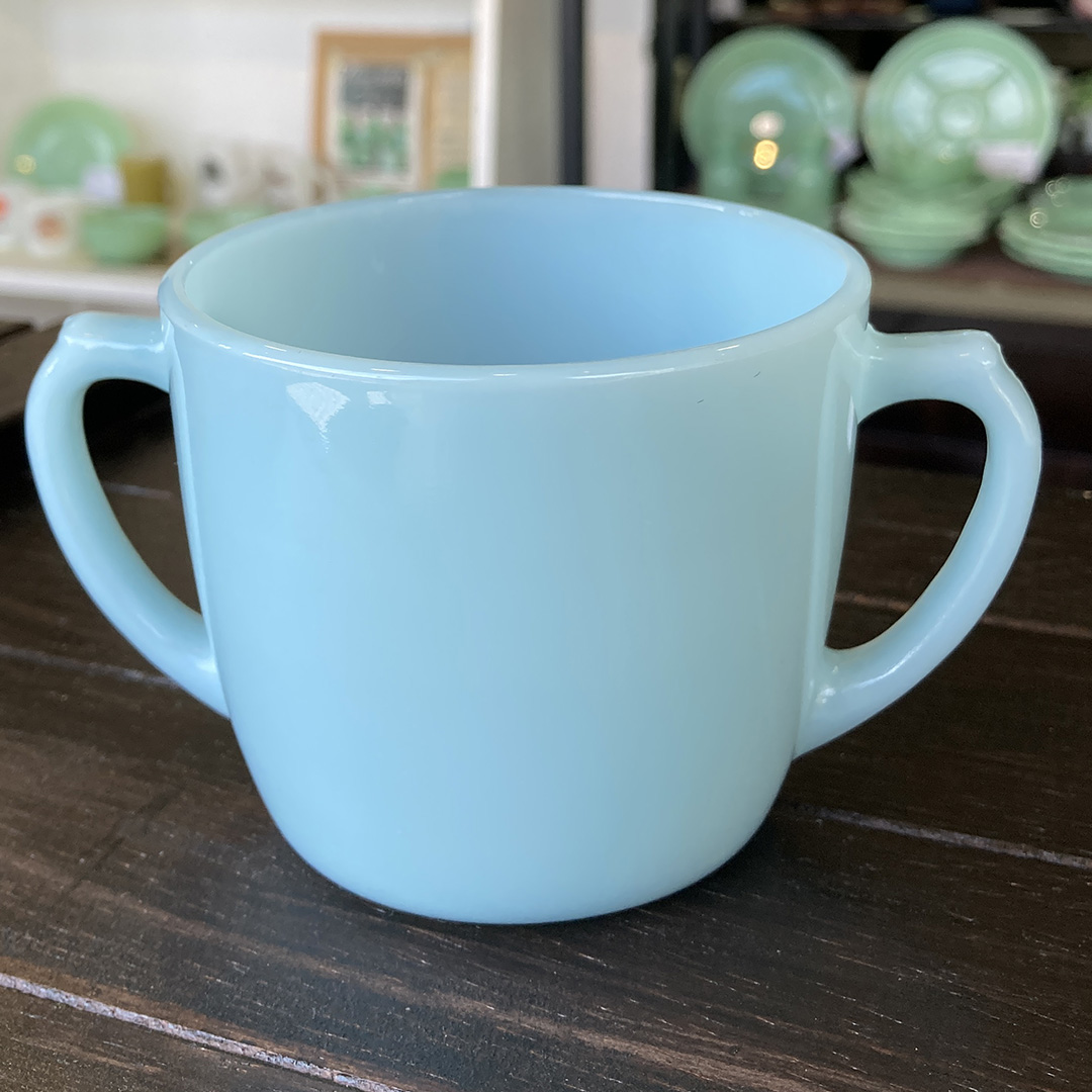 シュガー ターコイズブルー 1956～1958年製造 Fire-King