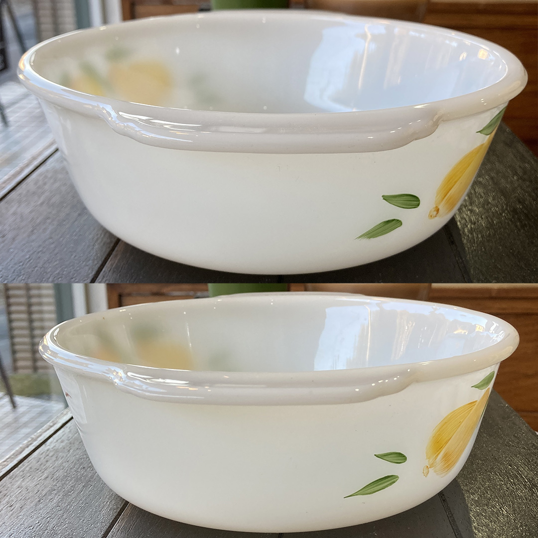 ゲイファドペアーキャセロール 1960年頃製造 Fire-king