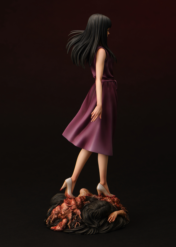 伊藤潤二 × 藤本圭紀「富江」コラボレーション・スタチュー by MAMEGYORAI