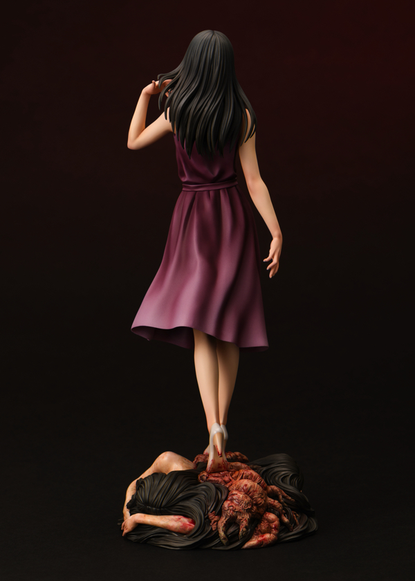 伊藤潤二 × 藤本圭紀「富江」コラボレーション・スタチュー by MAMEGYORAI