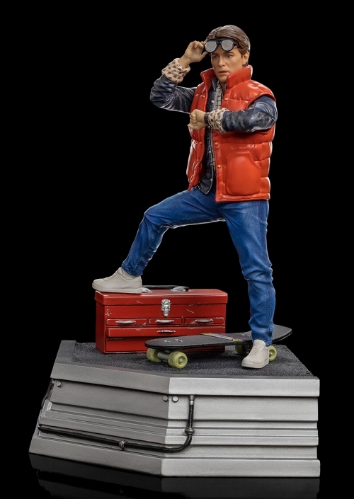 バック・トゥ・ザ・フューチャー/ マーティ・マクフライ 1/10 アート