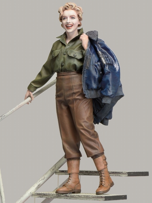 マリリン・モンロー 1/8 プラモデルキット 1954 U.S.O. TOUR ver