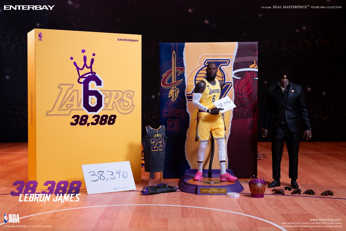 リアルマスターピース NBAコレクション/ レブロン・ジェームズ 1/6