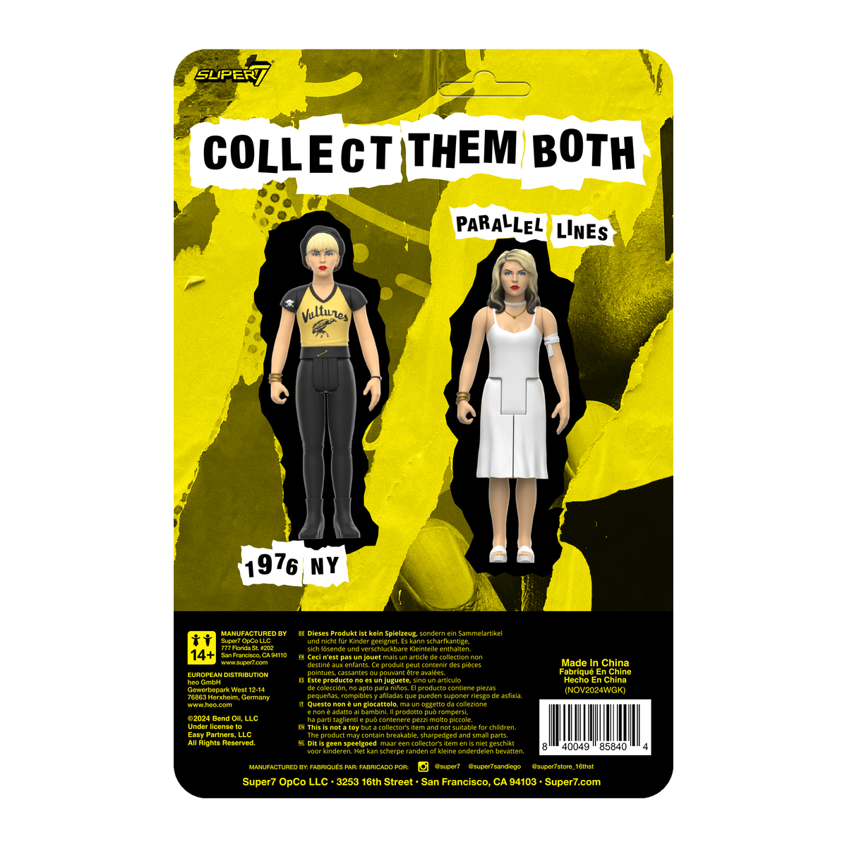 リ・アクション/ BLONDIE（ブロンディー）: デボラ・ハリー（ヴァル