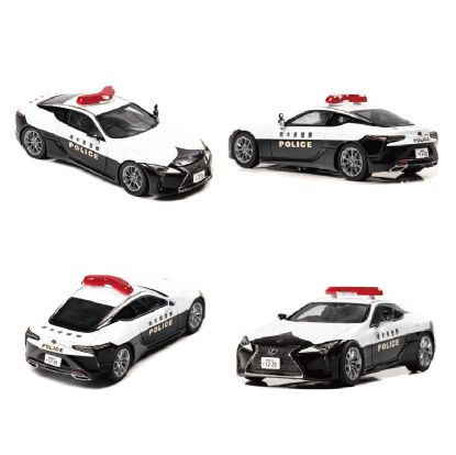 警察グッズ販売店 有富商会 / 1/43 レクサス LC500 2020【栃木県交通