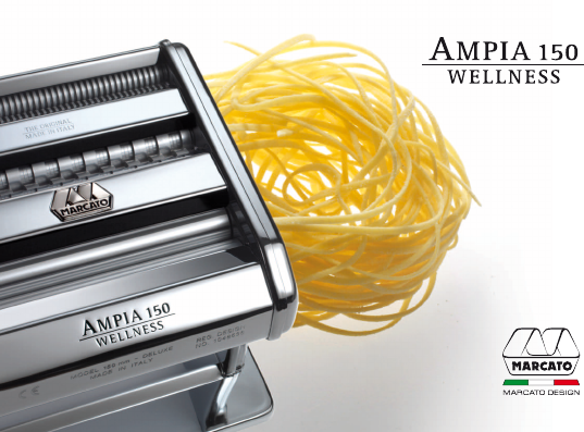 Manual Marcato Ampia 150 Wellness Pasta Machine