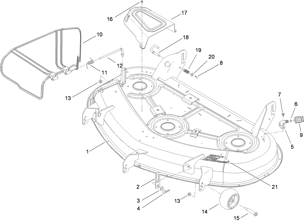 Parts – TITAN ZX5000 Zero-Turn-Radius Riding Mower | Toro