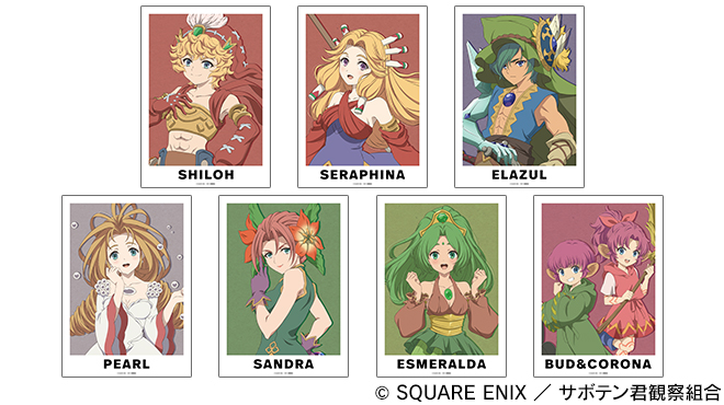 A3マット加工ポスター | アニメ『聖剣伝説 Legend of Mana-The