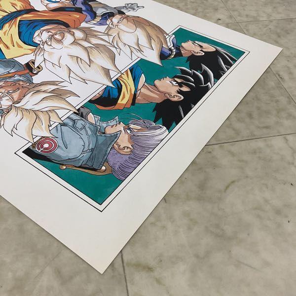 鳥山 明の世界展 ドラゴンボール 複製原画ポスターC 孫 悟空 ベジータ