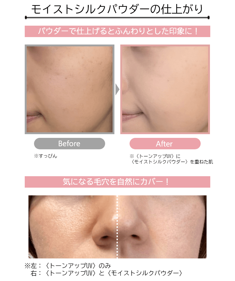 モイストシルクパウダー レフィル（パフ付） | [公式]マナラ化粧品