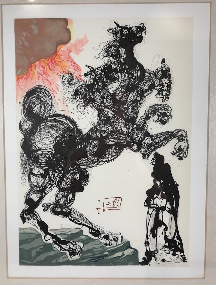 値下げ】サルバドール・ダリ リトグラフ絵画 リトグラフ ダリ 絵画」の