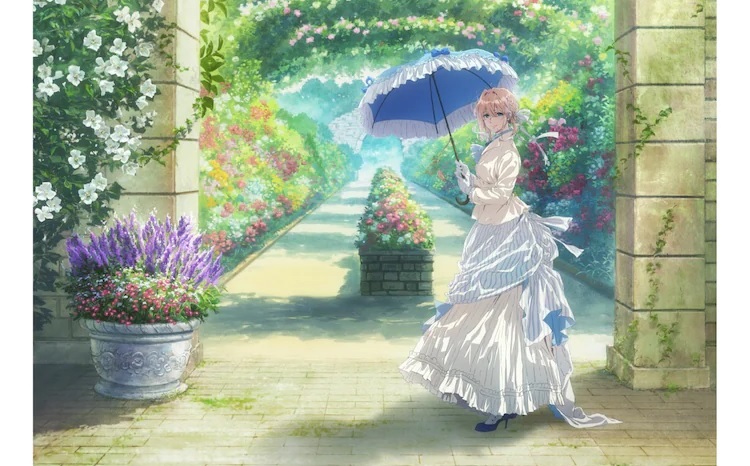 ヴァイオレット・エヴァーガーデン』がガーデンミュージアム比叡と