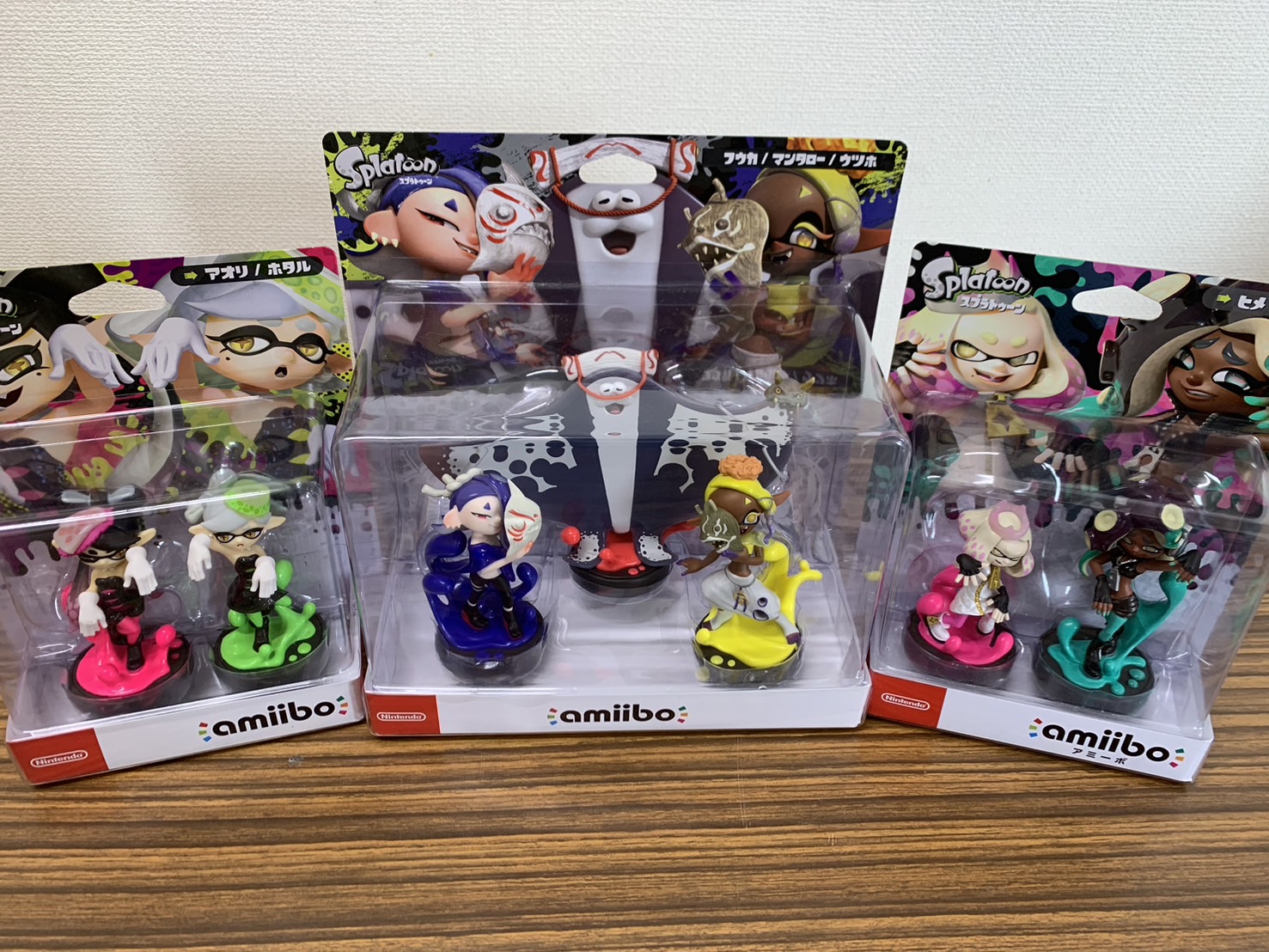 加治木店】ゲーム 買取情報《amiibo スプラトゥーン すりみ連合セット