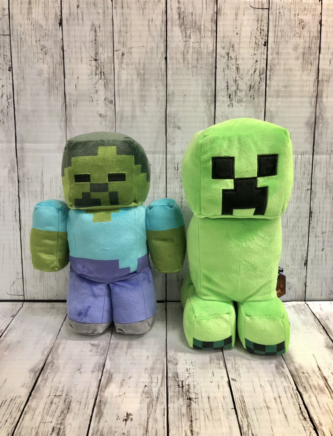 6/14 アミューズ新景品入荷しました♪【マインクラフト BIGぬいぐるみ