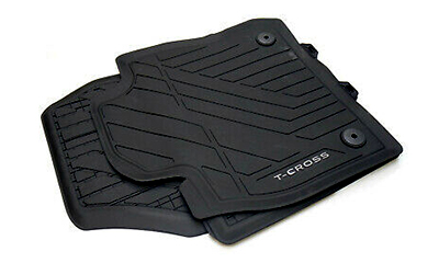 VW純正 フロントラバーフロアマット (T-Cross(C11/D31)) ラバーフロア