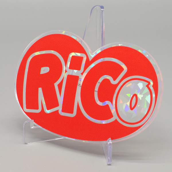 ホログラムアクリルバッジ(L)｜ 商品詳細｜まんじろうSHOP