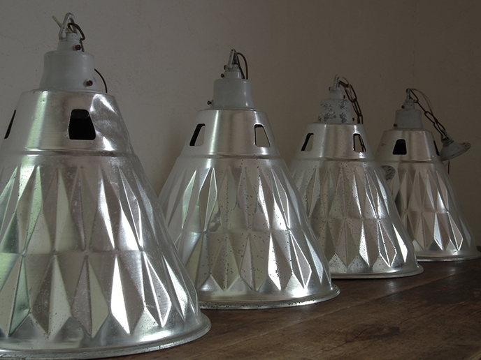 D00396 工業系 アルミシェード 吊り下げ照明 ペンダントライト