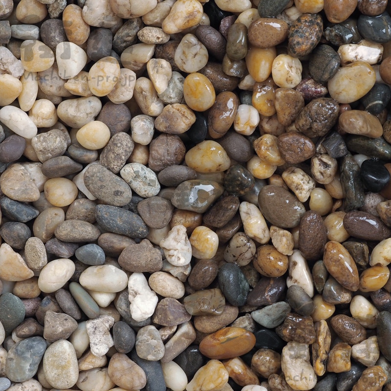 茶砂利 7厘 18kg／袋 日本玉石(7厘): 材料 ｜ 街建プロ