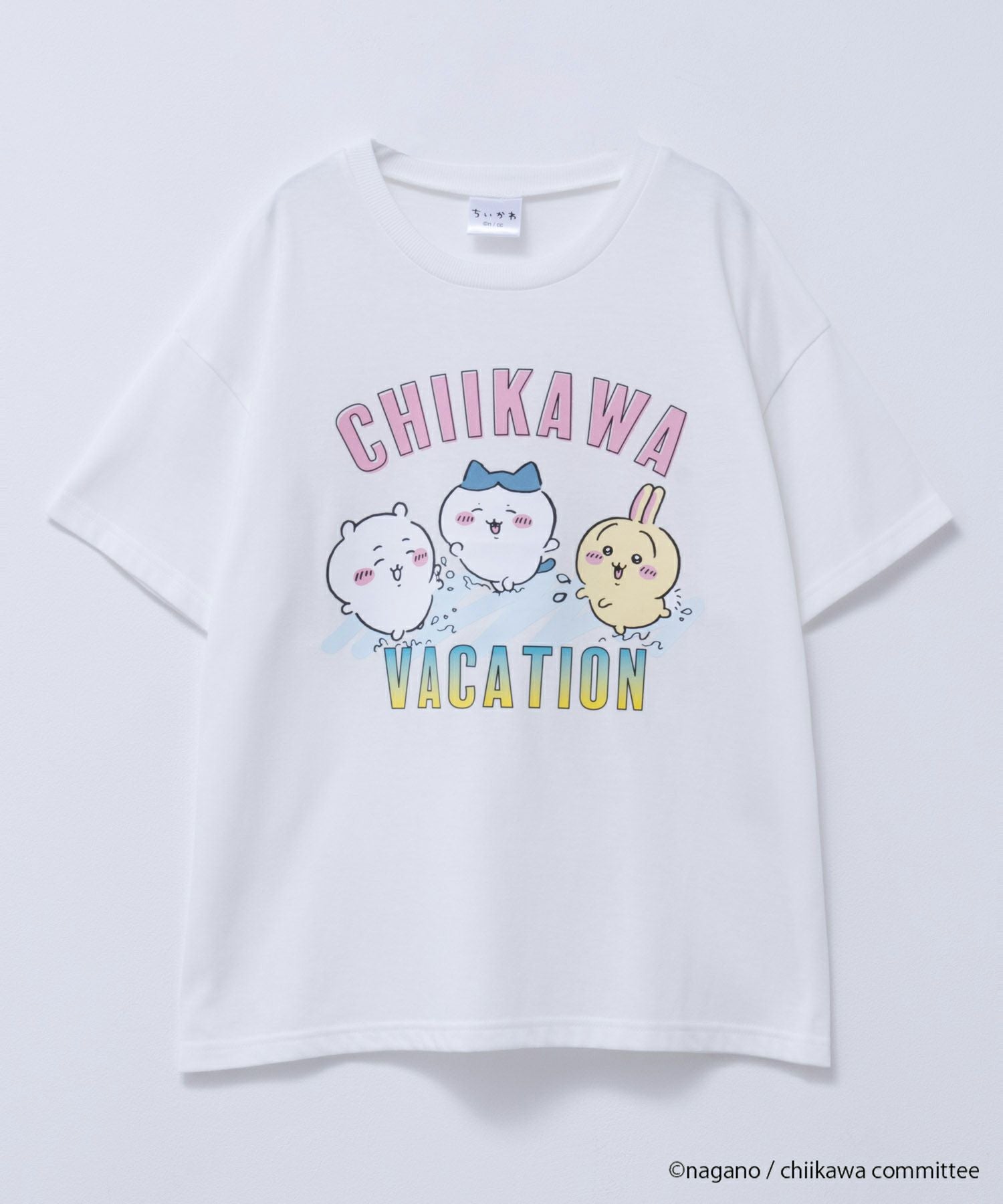 ちいかわ 半袖Tシャツ バケーション キッズ