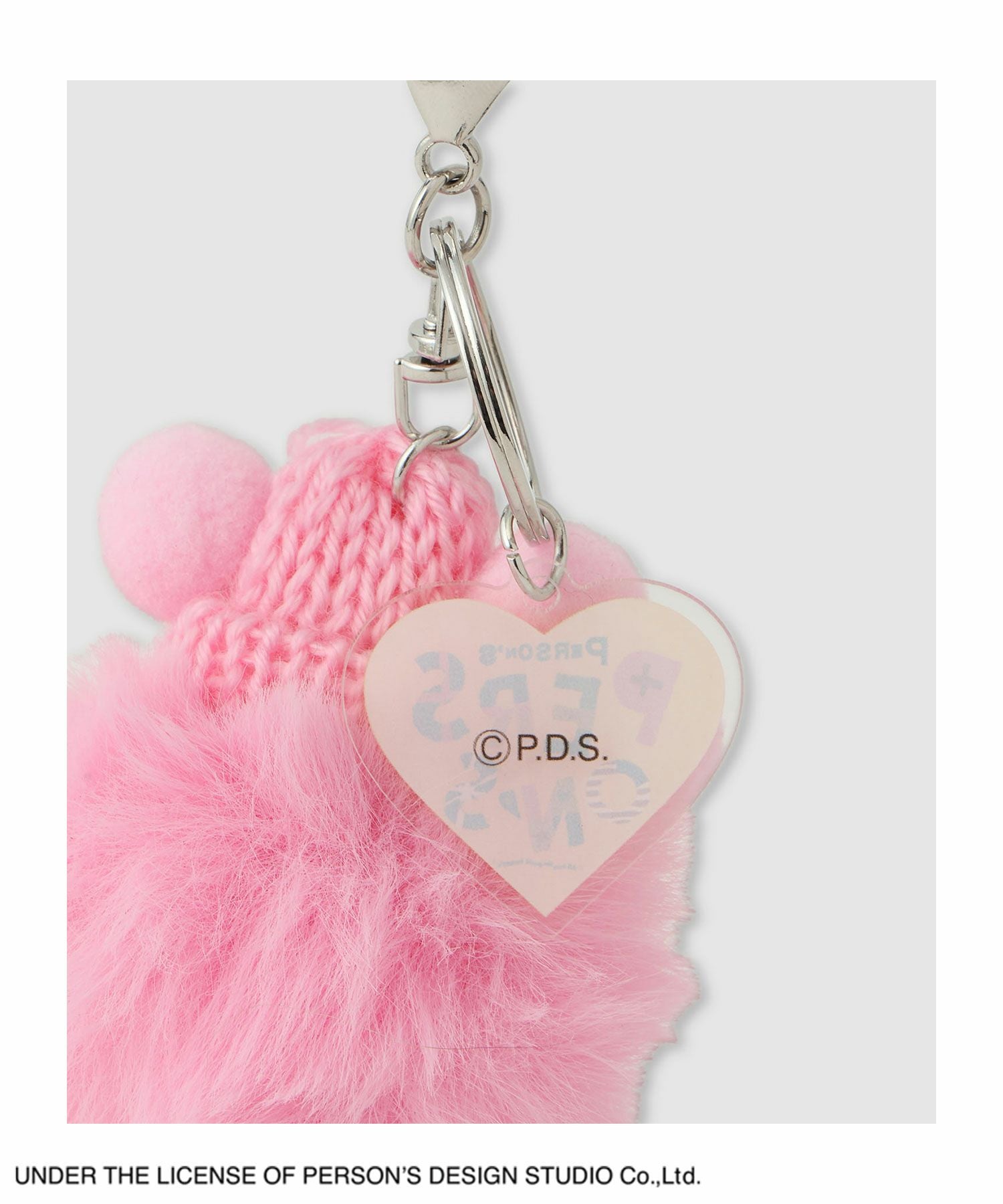 PERSON'S 別注デザイン モフモフサングラスキーホルダー