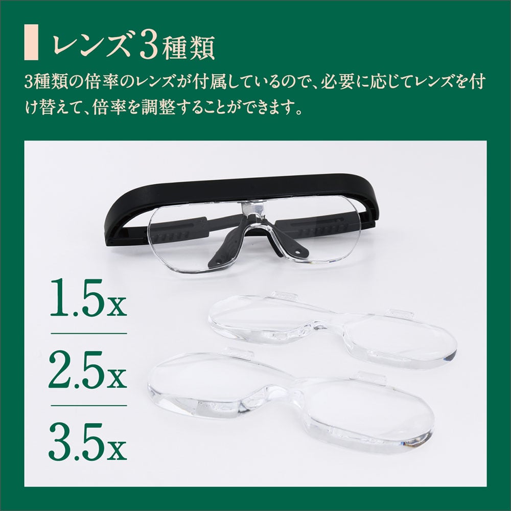 眼鏡型ルーペ | 株式会社マクロス