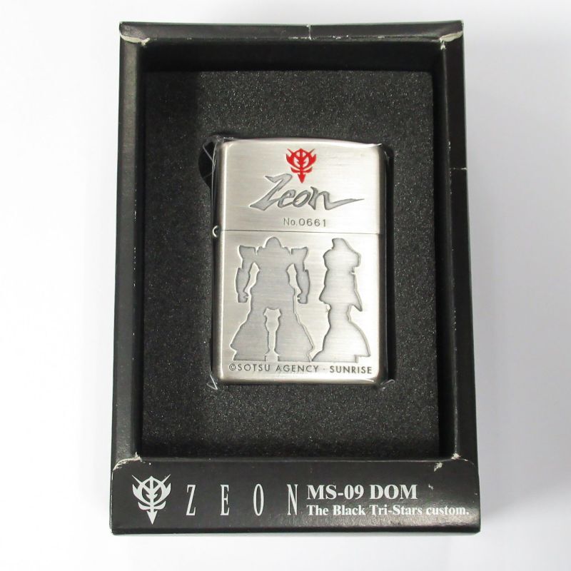 Zippo ジッポーライター：機動戦士ガンダム ドム MS-09 黒い三連星