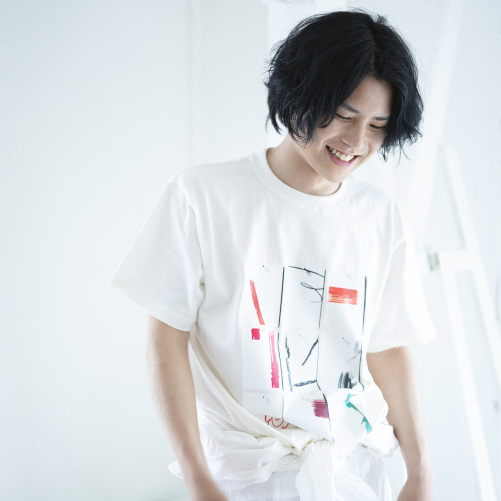 単行本筆跡Tシャツ（バニラホワイト） – MAGs