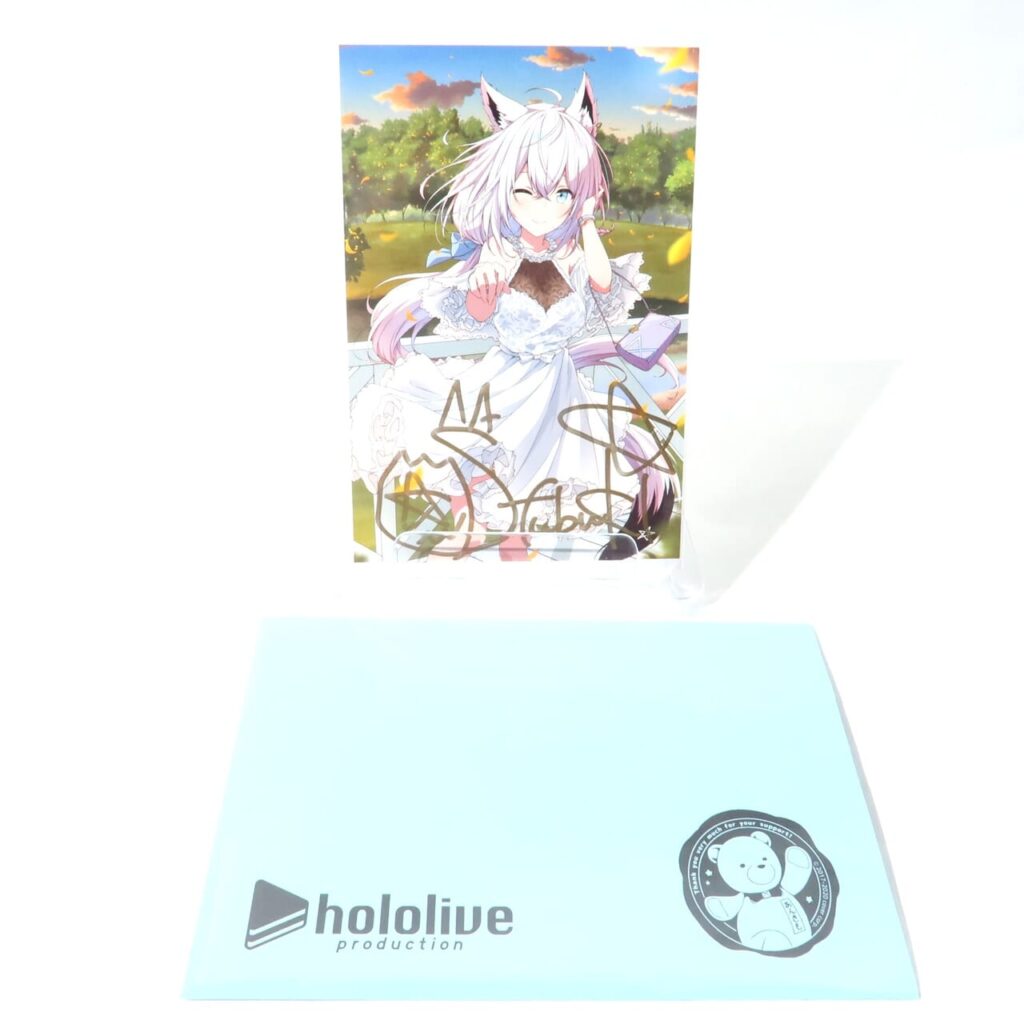 ホロライブ直筆サイン・メッセージグッズを35点買取しました！さくら