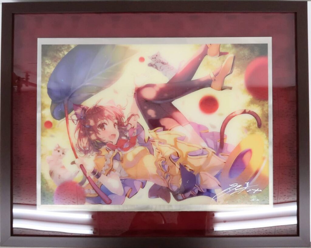 買取実績】アールビバン 版画 深崎暮人 ME版「FallingGreen」をお売り