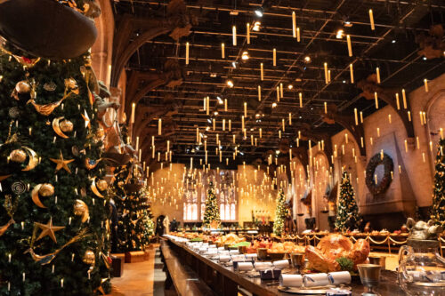 ハリー・ポッターのクリスマスを再現 スタジオツアー東京ホグワーツ