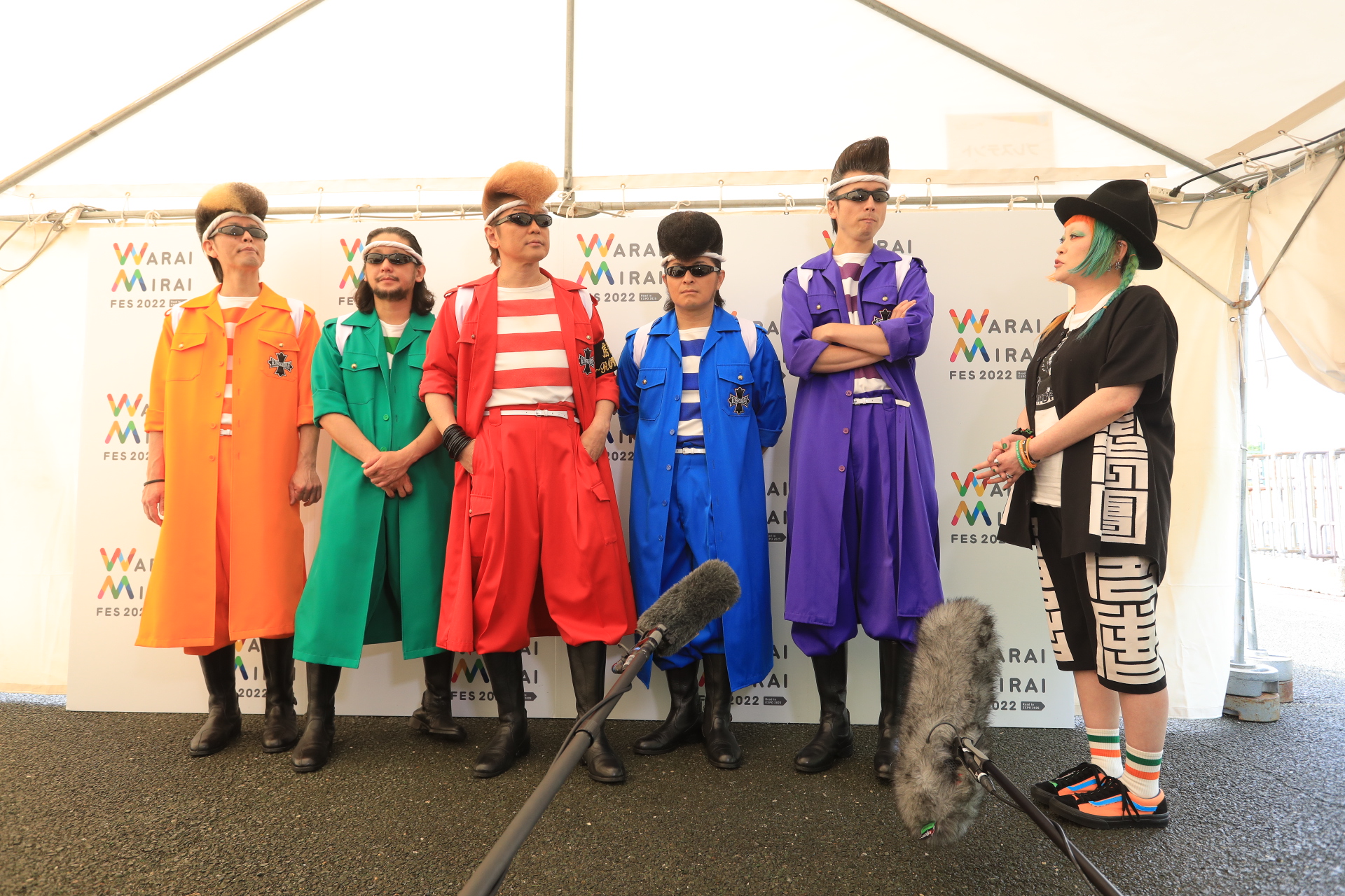 M-stage「EXPO CARNIVAL」で氣志團が「One Night Carnival」熱唱！BiSH