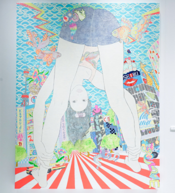 花の82年組”同期・松本伊代をモデルに! 元アイドルの画家KAORUKOの新作