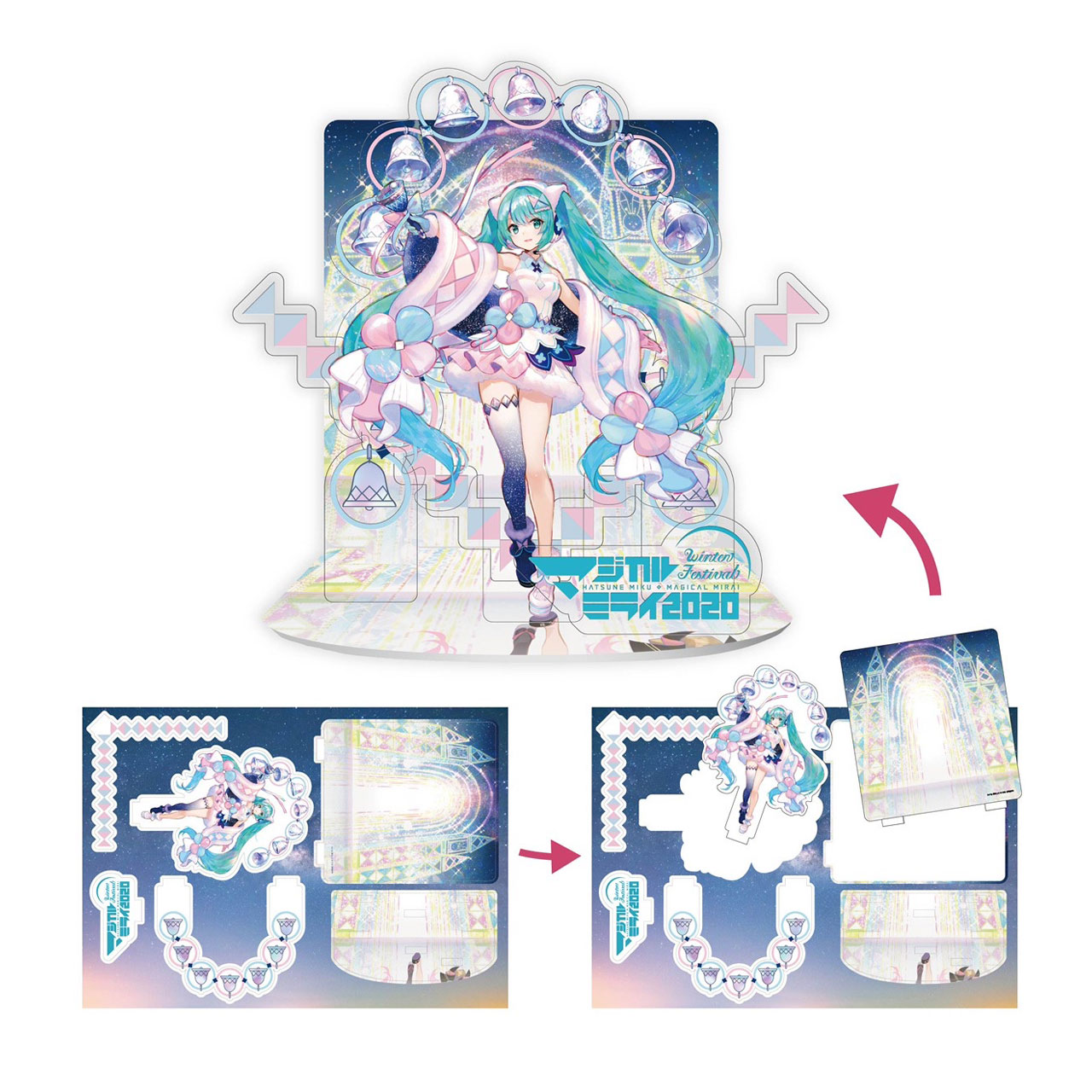 グッズ]マジカルミライ 2020 Winter Festival/アクリルジオラマ | 初音