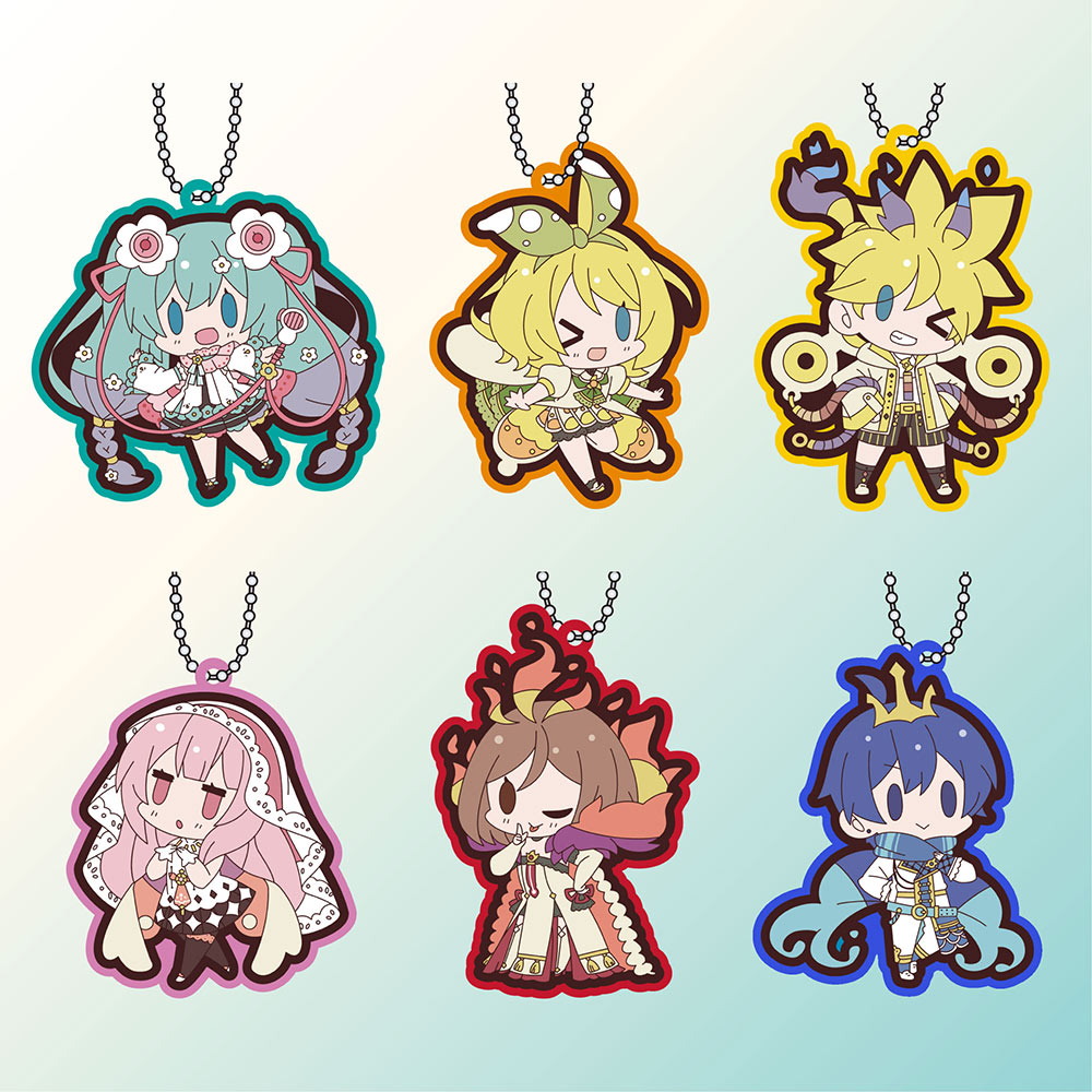 グッズ]マジカルミライ 2021 ラバーキーホルダーコレクション