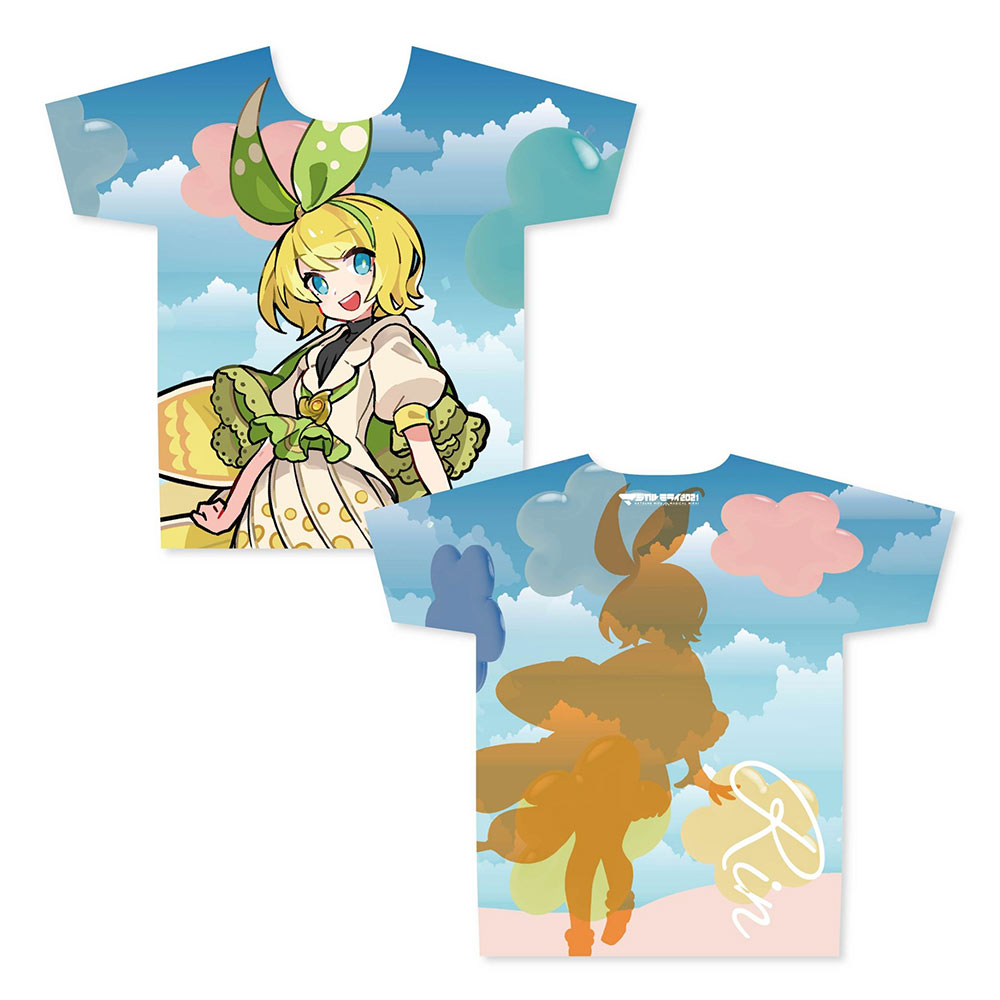グッズ]マジカルミライ 2021 受注限定フルグラフィック Tシャツ 鏡音