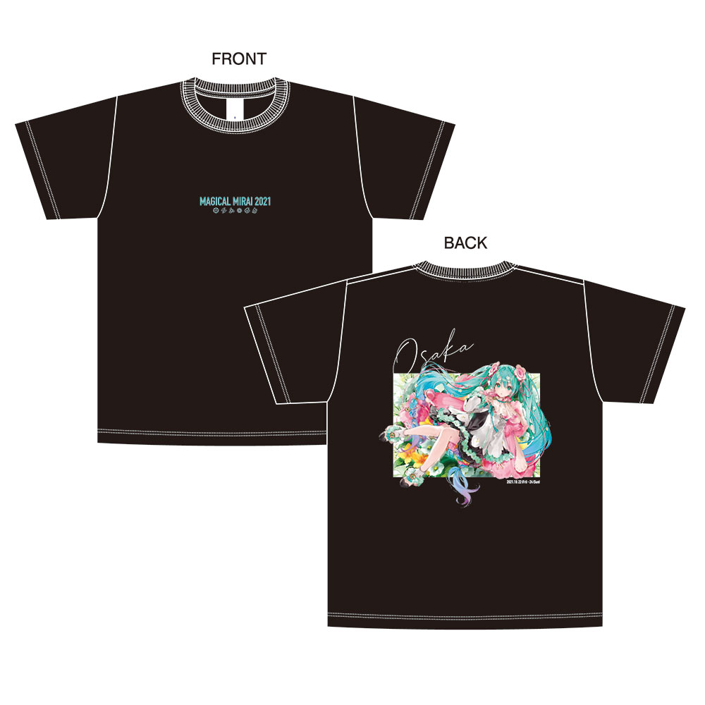 グッズ]マジカルミライ 2021 in OSAKA オフィシャルT-shirt｜初音ミク