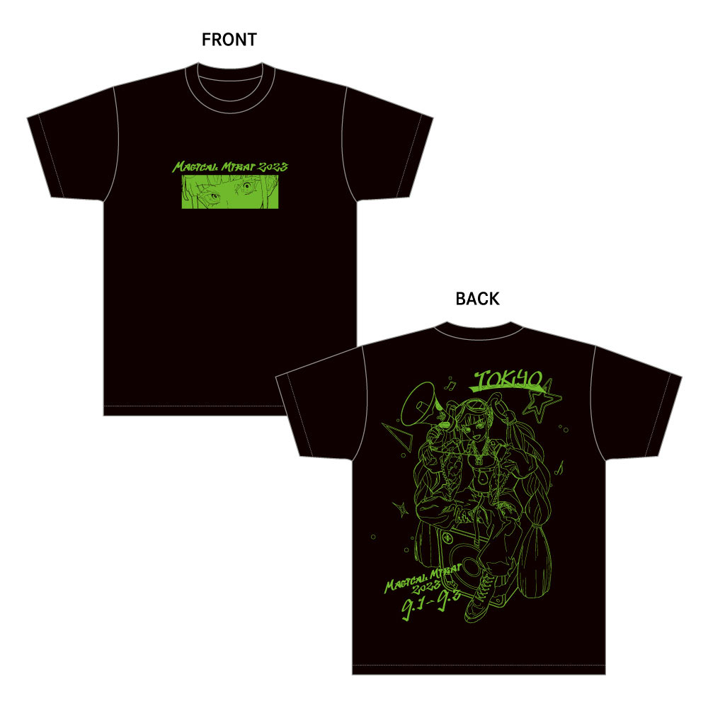 グッズ]マジカルミライ 2023 オフィシャルTシャツ 東京ver.｜初音ミク