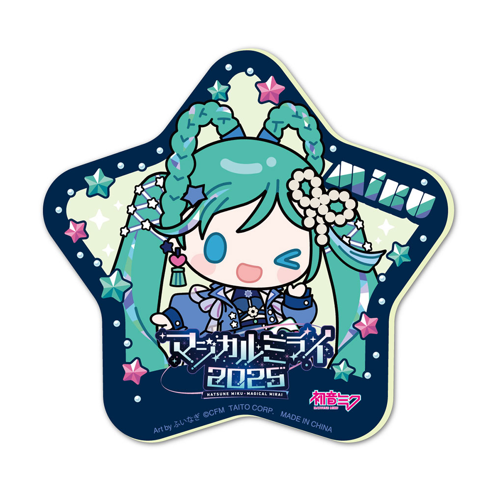 グッズ]初音ミク「マジカルミライ 2025」蓄光アクリルバッジ｜初音ミク