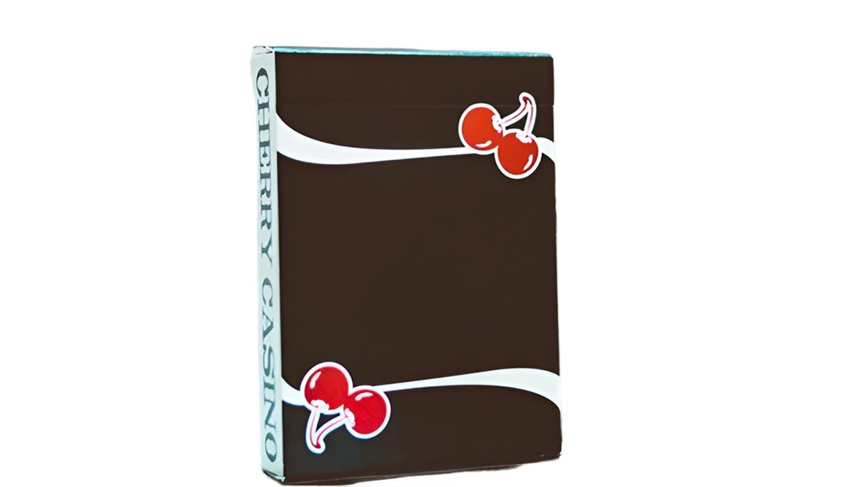 Cherry Casino V3 True Black Playing Cards by Pure Imagination