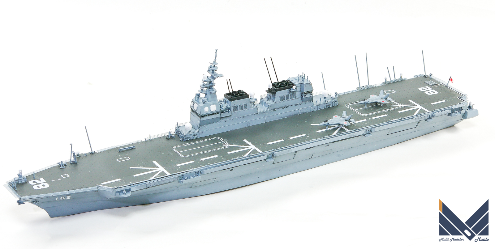 アオシマ 1/700 海上自衛隊DDH「いせ」 完成品 JMSDF ISE AOSHIMA