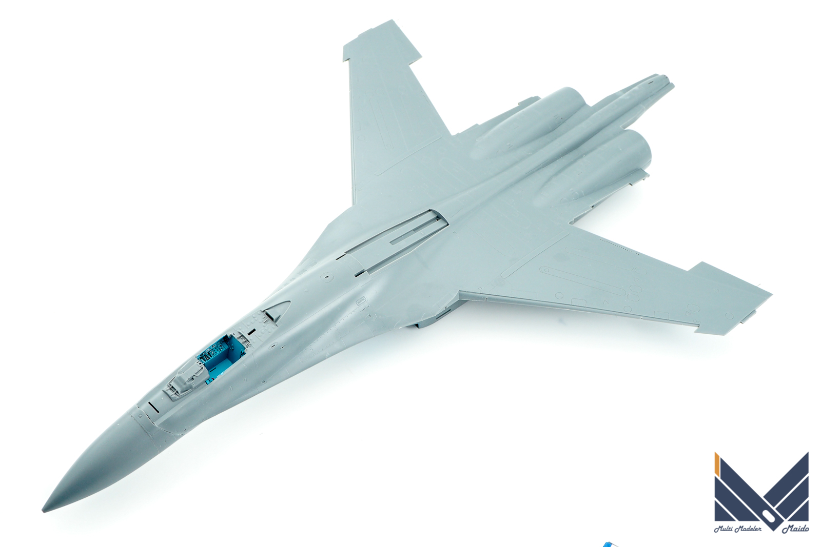 グレートウォールホビー 1/48 Su-27 フランカーB 製作2 基本工作