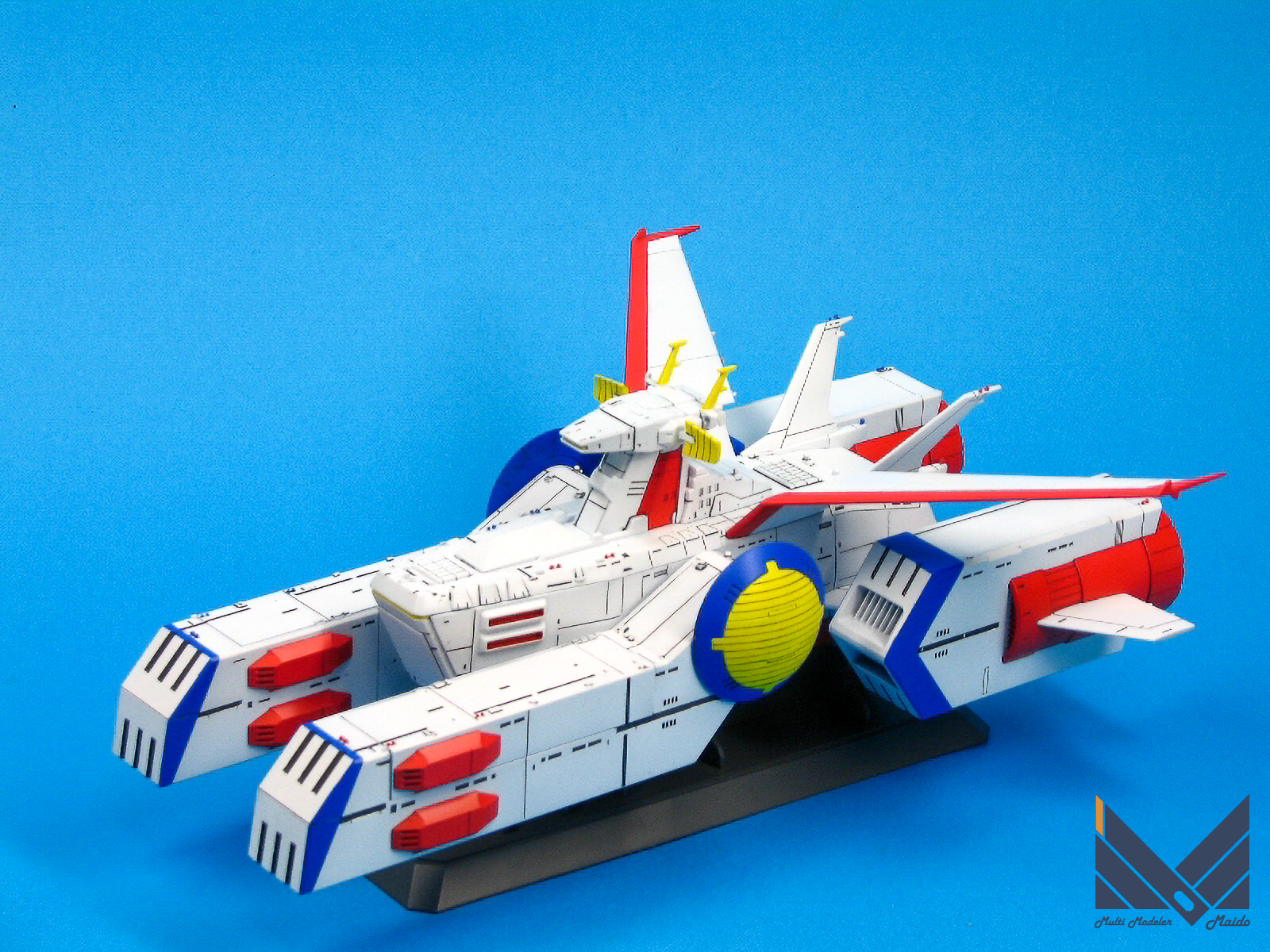 バンダイ EXモデル 1/1700 ホワイトベース 完成品 BANDAI EXmodel